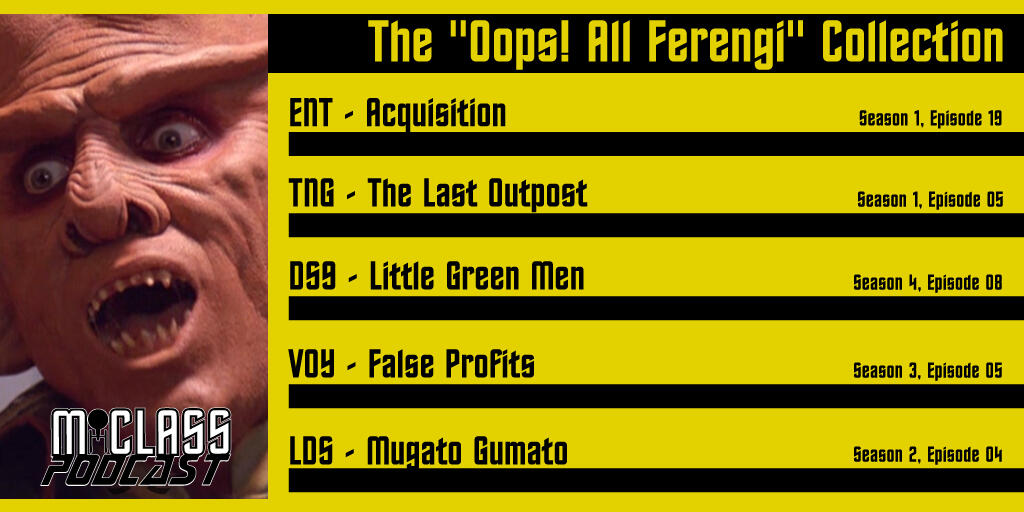 Chris' "Oops! All Ferengi" Collection